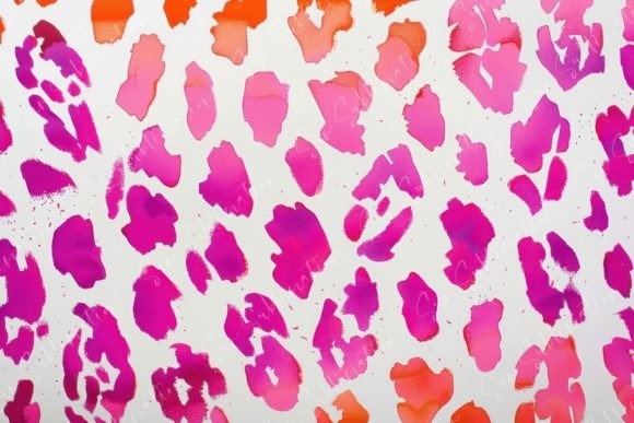 Abstract Pink and Orange Patterns for Creative Projects