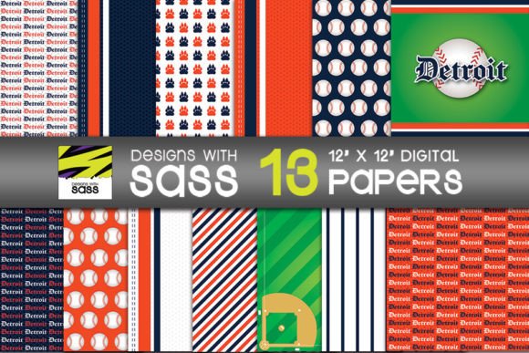Exploring the Versatility of Detroit Baseball Paper Patterns JPG for Creative Projects