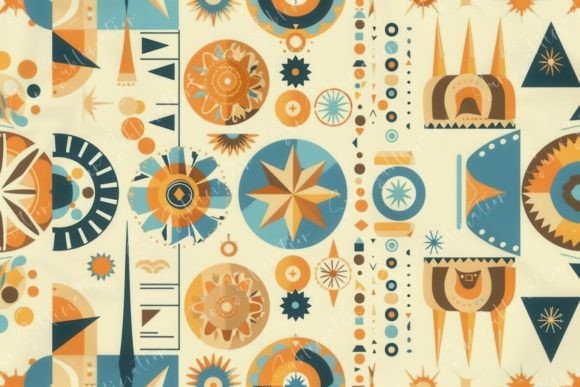 Geometric Retro Patterns: A Timeless Design Element with Modern Appeal