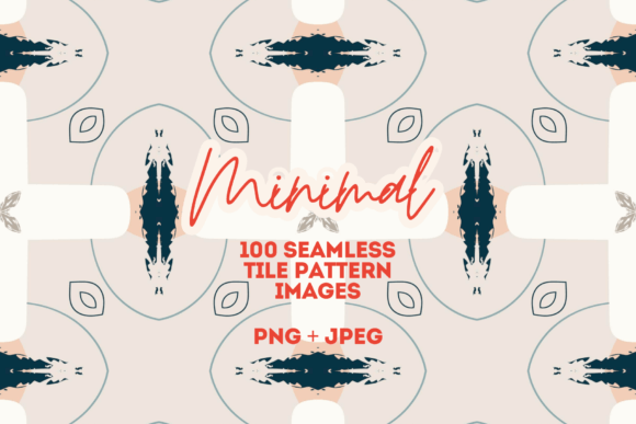 Hand Drawn Minimal Tile Patterns: A Versatile Design Resource for Creative Projects
