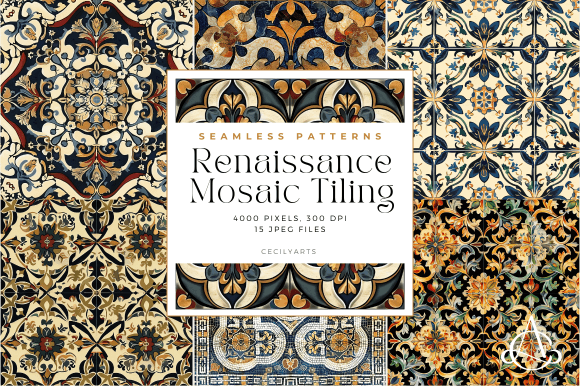 Renaissance Mosaic Tiling Patterns